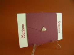 Ref. 5462 - Invitación de Boda a modo de Sobre con diseño Exclusivo.