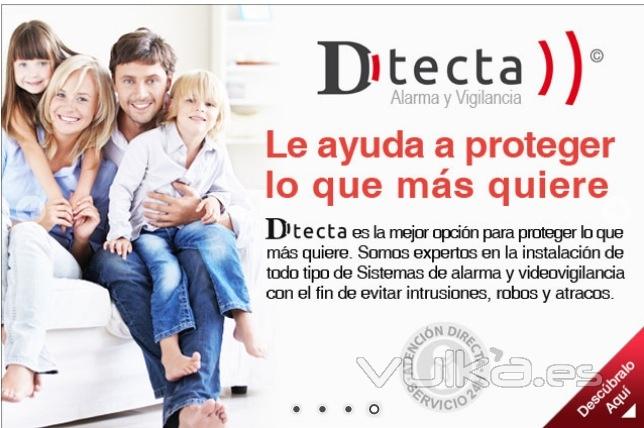 alarma para hogar y negocio Dtecta by profuego.es