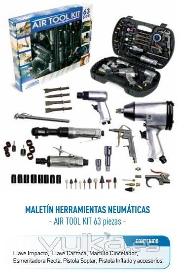 Kit maletn herramienta neumtica en Nuvair (Lorca)