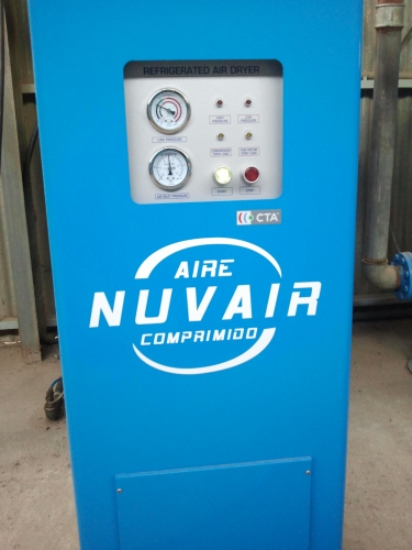 Secador frigorfico Nuvair DHR-2800 Capaz de refrigerar un caudal de 2800 mts cbicos/hora