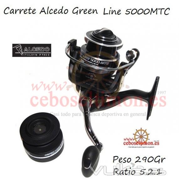 www.ceboseltimon.es - Carrete Alcedo/Dip Green Line 5000MTC