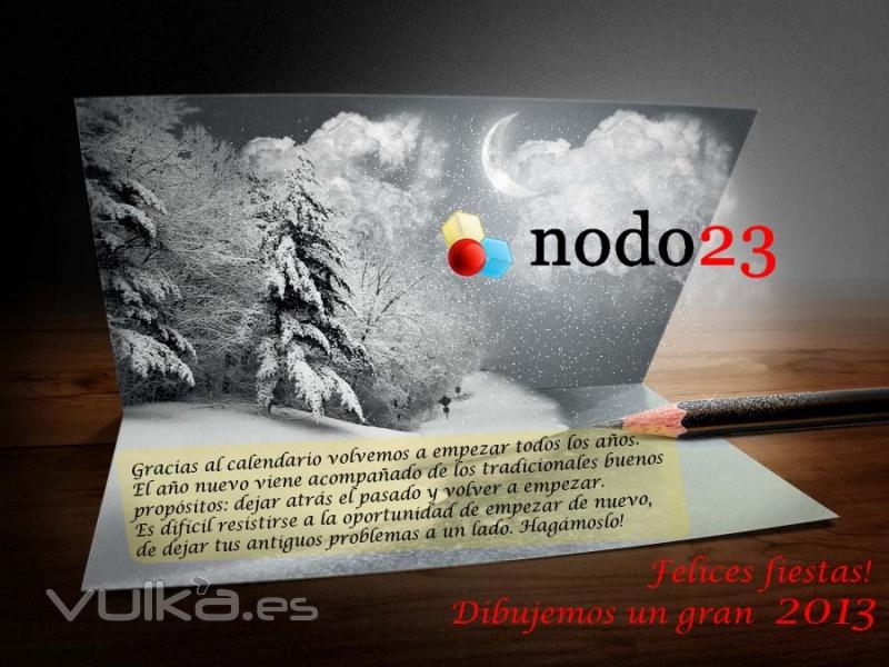 nodo23 les desea Felices Fiestas