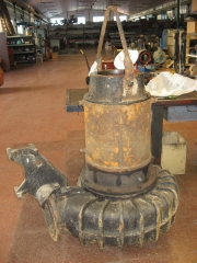 Bomba de aguas residuales de 44 kw