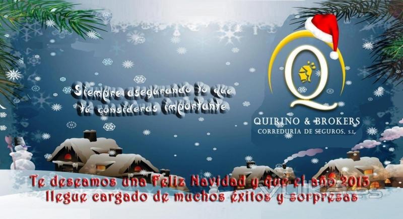 QUIRINO BROKERS - Feliz Navidad y ao 2013 a todos los clientes y amigos.