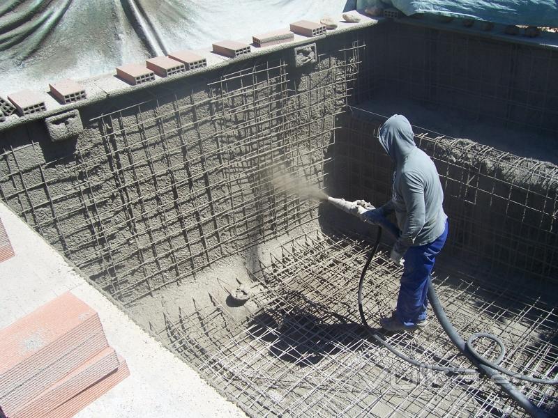hormigón proyectado