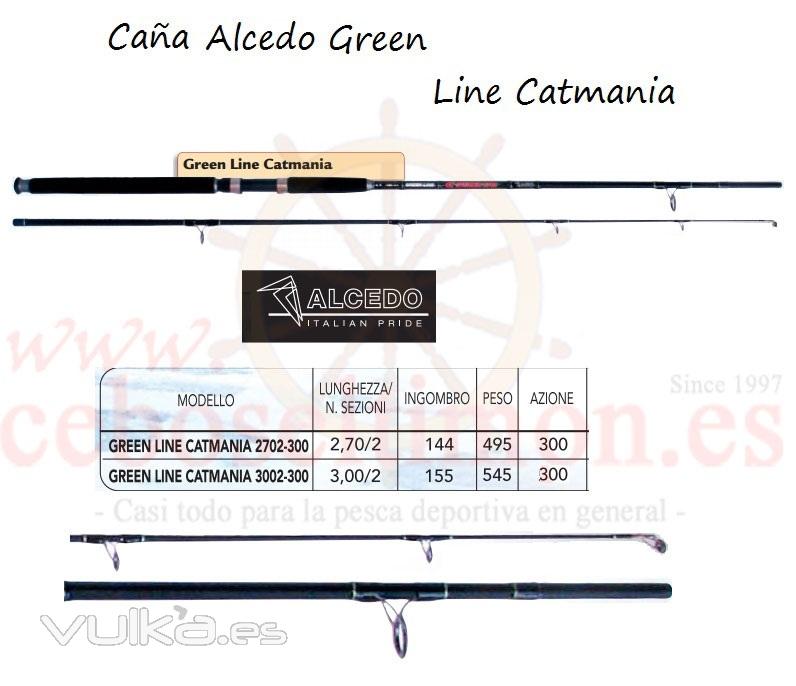 www.ceboseltimon.es - Caña Alcedo/Dip Green Line Catmania 3.00Mts