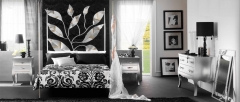 Dormitorio de forja maciza