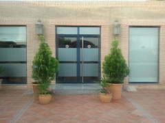 Acceso a salon de celebraciones