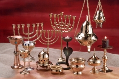Candelabros y portavelas