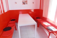 Colorido comedor