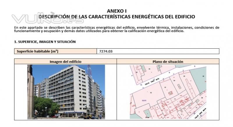 Certificado energético descripción