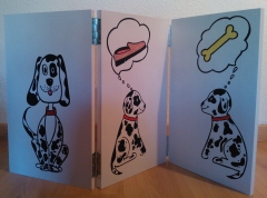 Biombo para perros modelo tyler