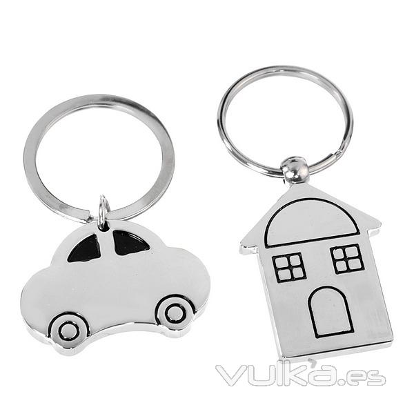 Gifts. Llavero doble casa y coche en La Llimona home