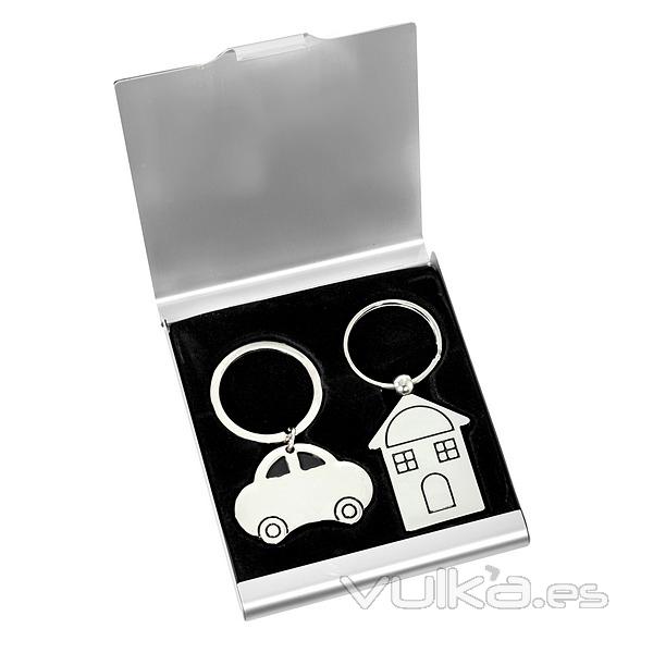 Gifts. Llavero doble casa y coche en La Llimona home (1)