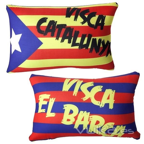 Cojin antiestres catalunya bara y estelada rectangular 35 en La Llimona home