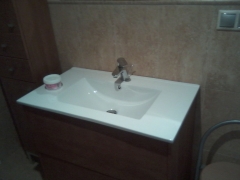 Reforma de baño en Alicante - Mueble de lavabo