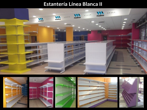 Estantería Línea Blanca