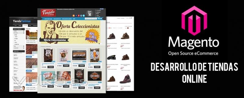 Creación de tiendas online en Magento