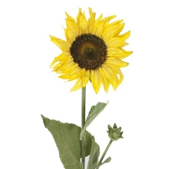Flores artificiales flor girasol artificial 85 en la llimona home