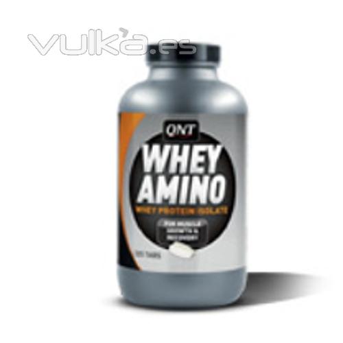 Whey Amino QNT, Aminoacidos esenciales para un buen desarrollo muscular
