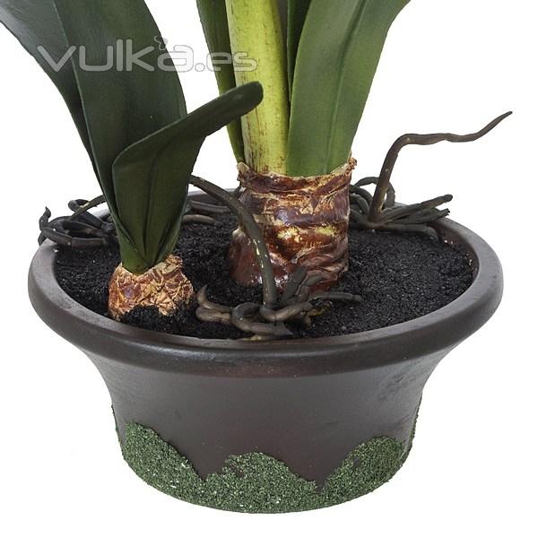 Plantas artificiales. Planta flores amaryllis artificial blanca en La Llimona home (2)