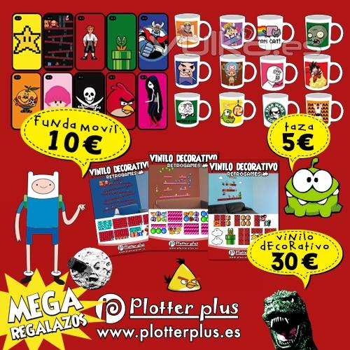 Fundas para movil, tazas, vinilos decorativos... miles de ofertas en plotterplus