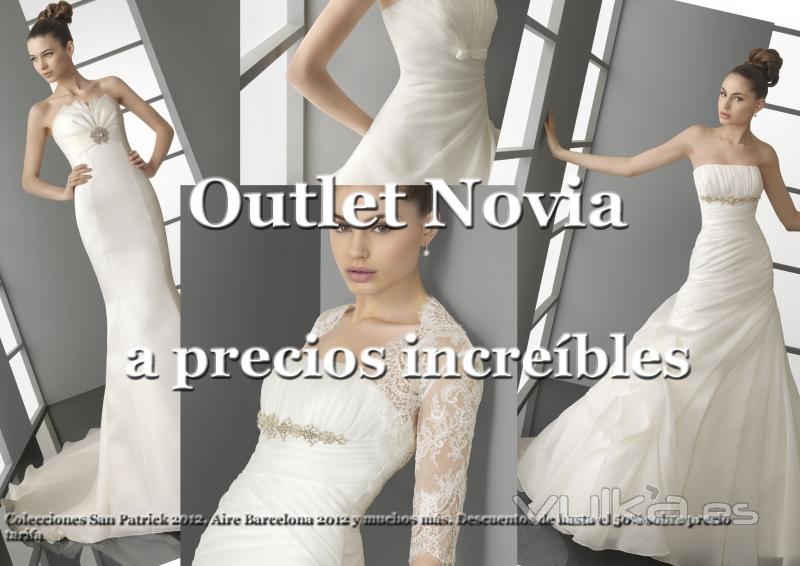 Outlet de Novia con una selección de vestidos de primeras marcas: Aire barcelona, San Patrick 