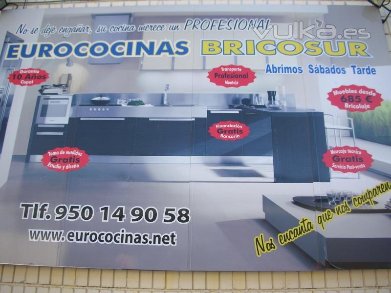 cartel eurococinas bricosur