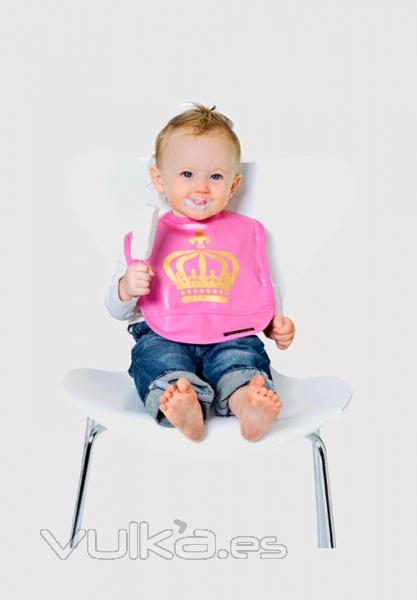 babero princesa