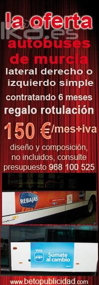 oferta autobuses murcia