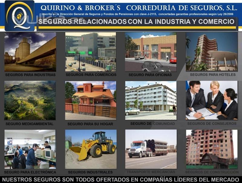 QUIRINO & BROKER´S - Las mejores ofertas para su empresa, contacte con nosotros.