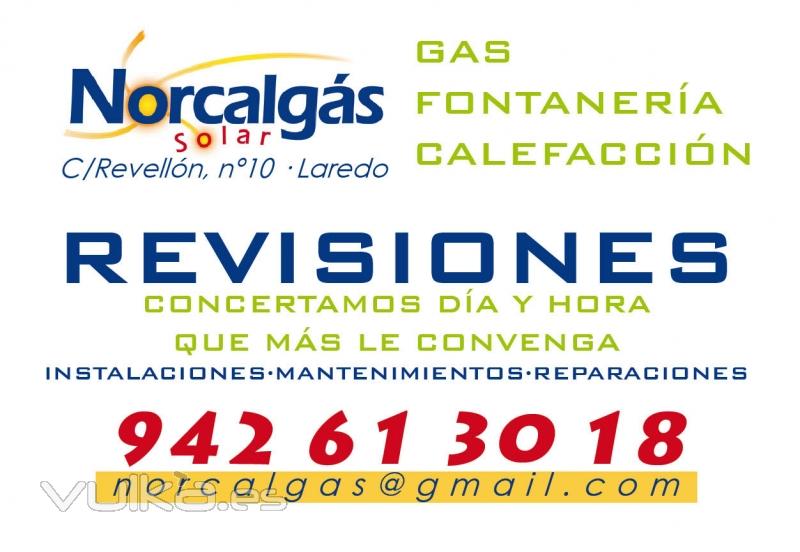 Revisiones de gas