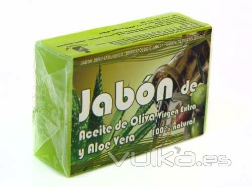 Jabn Aceite de Oliva Aloe Vera