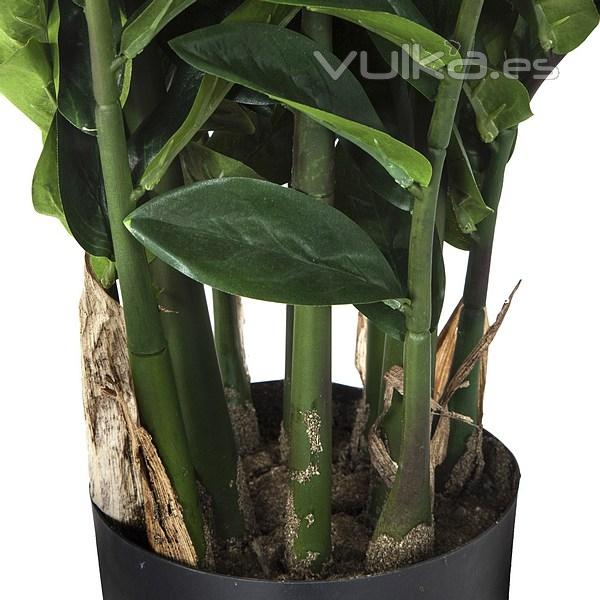 Plantas artificiales. Planta zamifolia artificial con maceta 110 en La Llimona home (1)