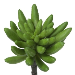 Plantas artificiales. planta mini crasa sedum artificial verde 12 en la llimona home
