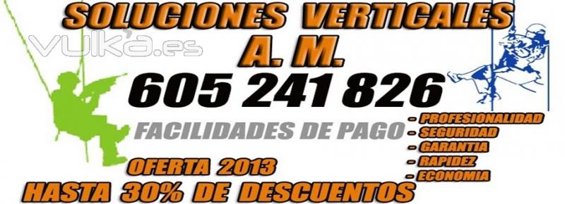 TRABAJOS VERTICALES SEVILLA - SOLUCIONES VERTICALES A.M