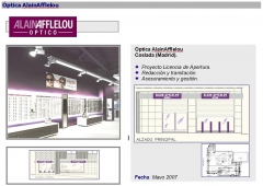 O	realizacion y gestion de licencia de actividad para optica