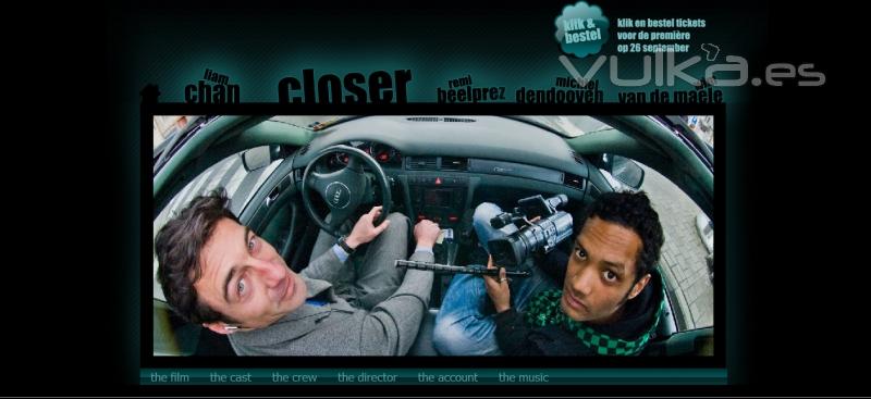 Sitio web Pelicula The Closer