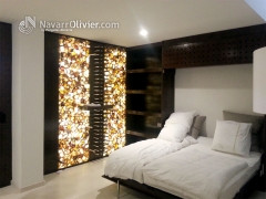 Mueble con cama abatible a medida diseno muxacra, arquitectos, mojacar fabricacion y montaje wwwna