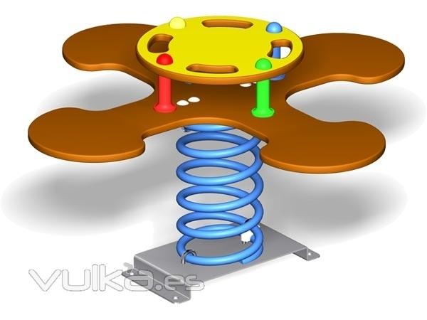 Parques infantiles, Balancn para 4 nios