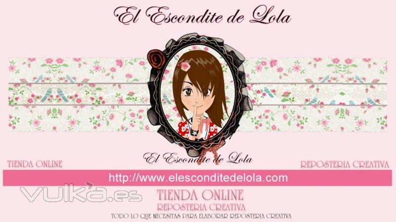 Tienda Online Reposteria Creativa - El Escondite de Lola 