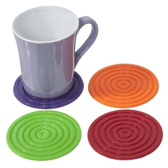 Gifts set posavasos silicona redondos colores en la llimona home