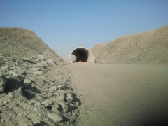 Falso tunel en caaveral lav madrid-lisboa