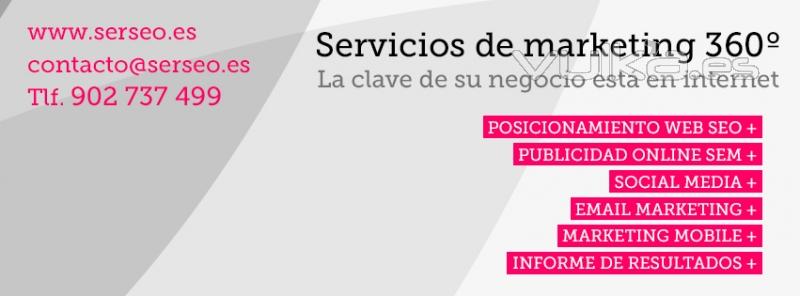 Servicios de Marketing Digital y Visibilidad Digital para hacer mas negocio para su empresa