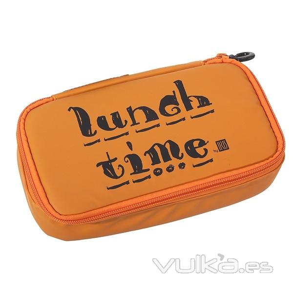 Porta comidas. Estuche porta bocatas lunch time naranja - La Llimona home