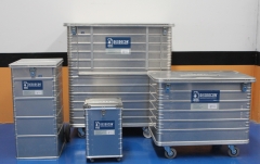 Tenemos varios tamanos d contenedores con acabado de primera calidad y cierre de seguridad