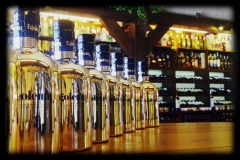Botellas egoleum en una de las tiendas en que se distribuye