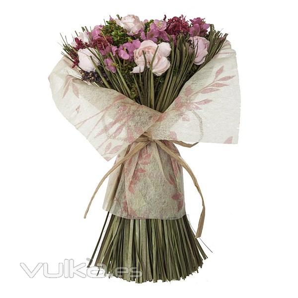 Arreglo floral bouquet natural flores artificiales 1 - La Llimona home