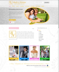 Aqdesign realiza el desarrollo y diseno web de la pagina del portal bodaynoviascom