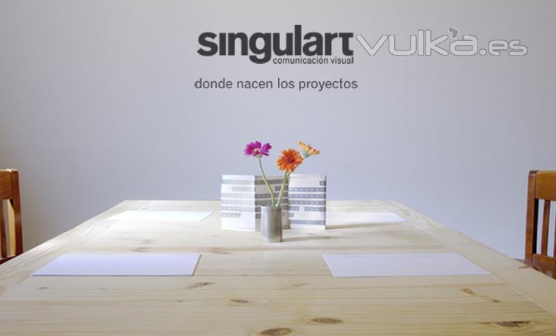 Singulart Comunicación. Diseño gráfico en A Coruña